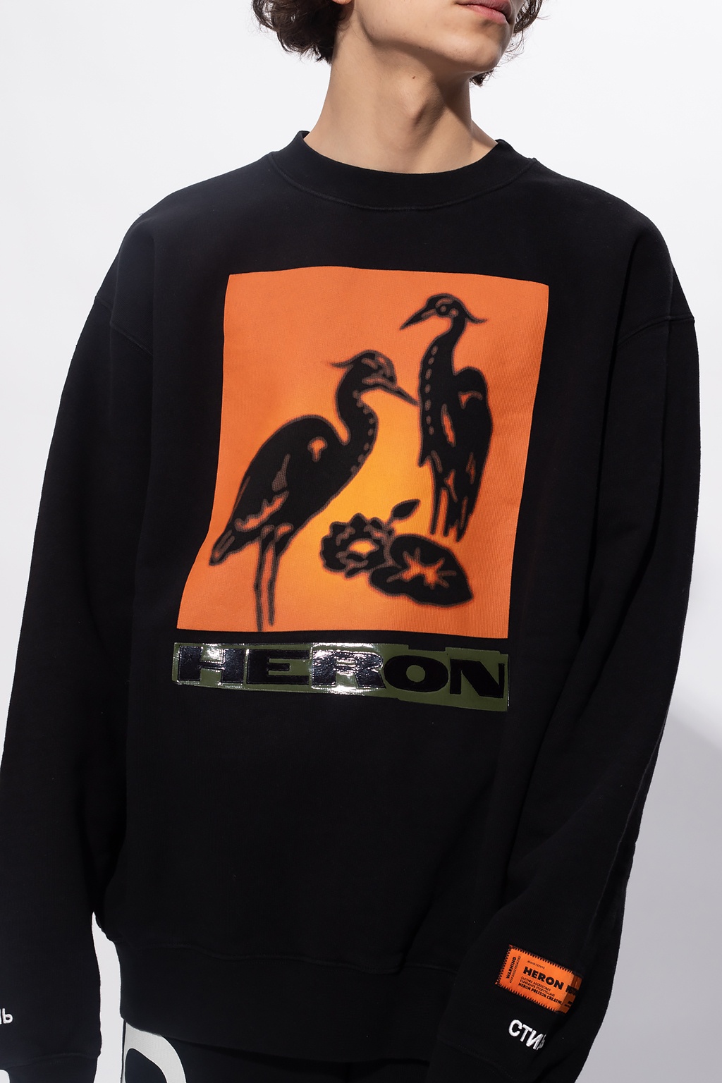 Heron Preston Branded sweatshirt | Men's Clothing | IicfShops